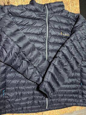 Cotopaxi Men's Fuego Down Jacket XXL Navy No Hood EUC Warm Winter